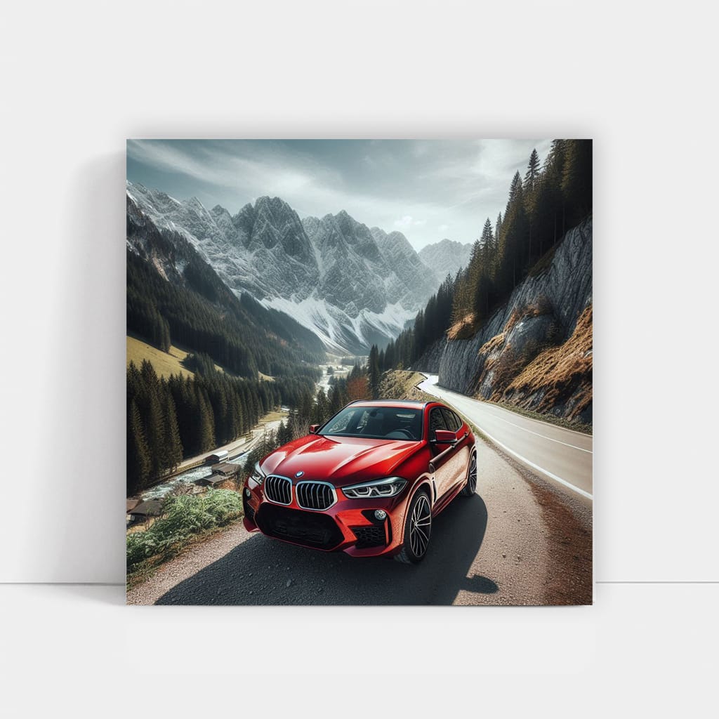 BMW X6M Conqueror in Mountains - Power Meets Elegance