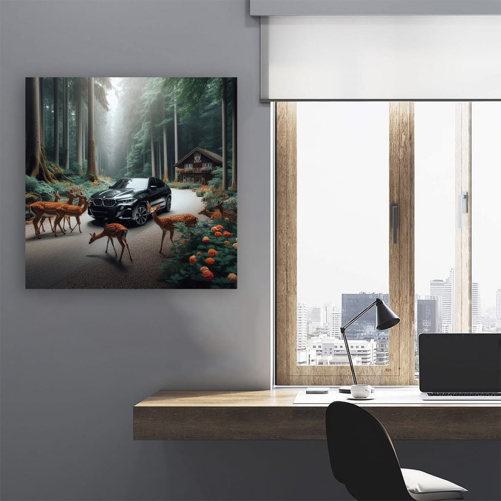 BMW X6M Adventure in National Park - Power Meets Elegance