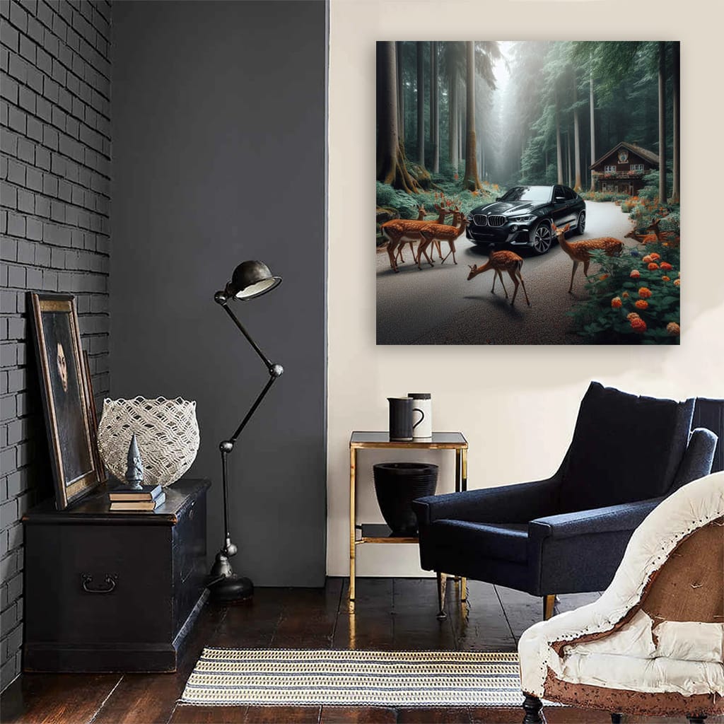 BMW X6M Adventure in National Park - Power Meets Elegance