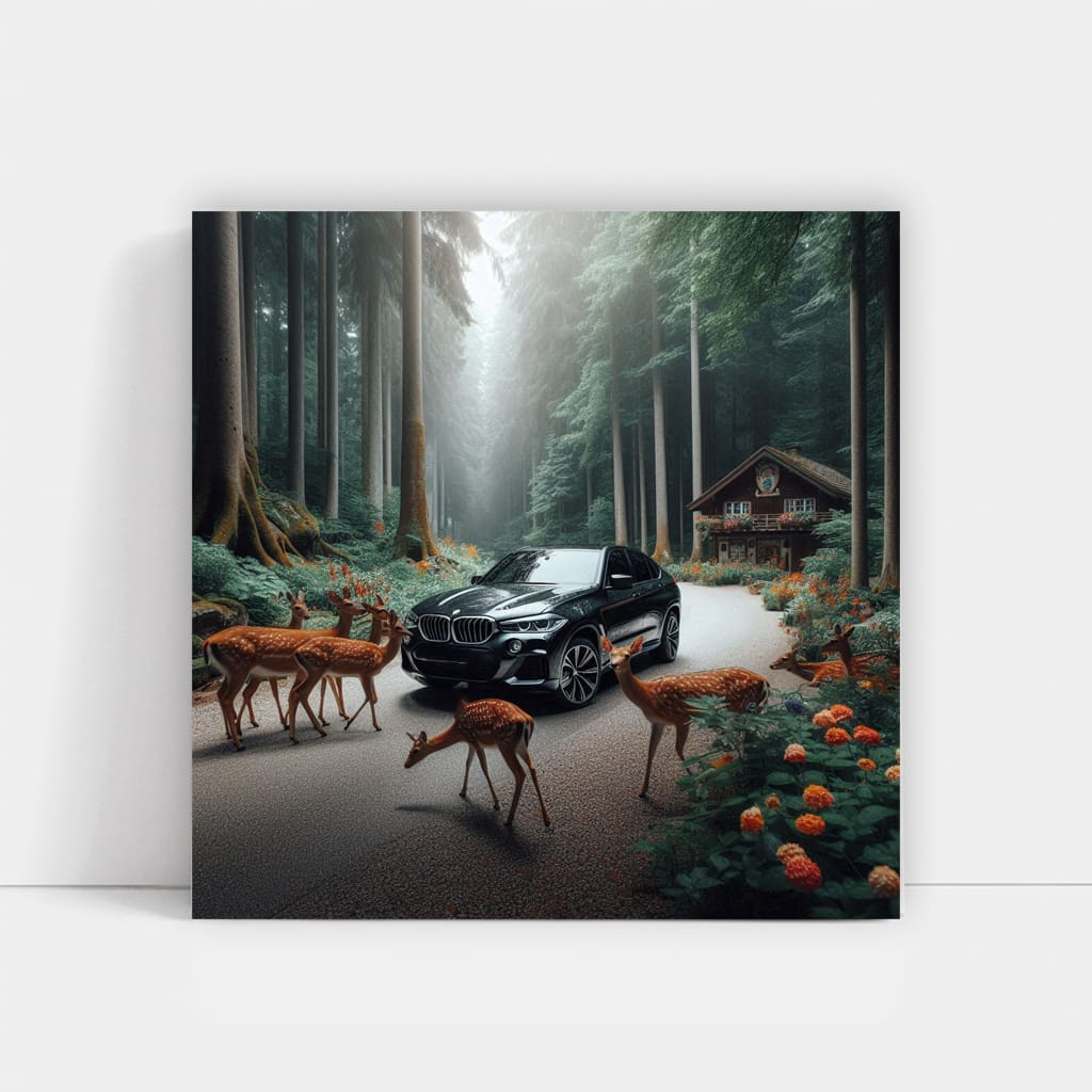 BMW X6M Adventure in National Park - Power Meets Elegance