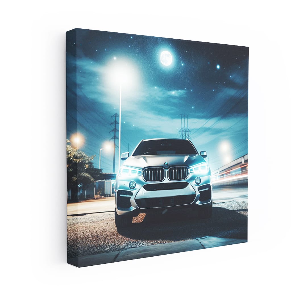 BMW X6M: Dominating Night with Power and Elegance