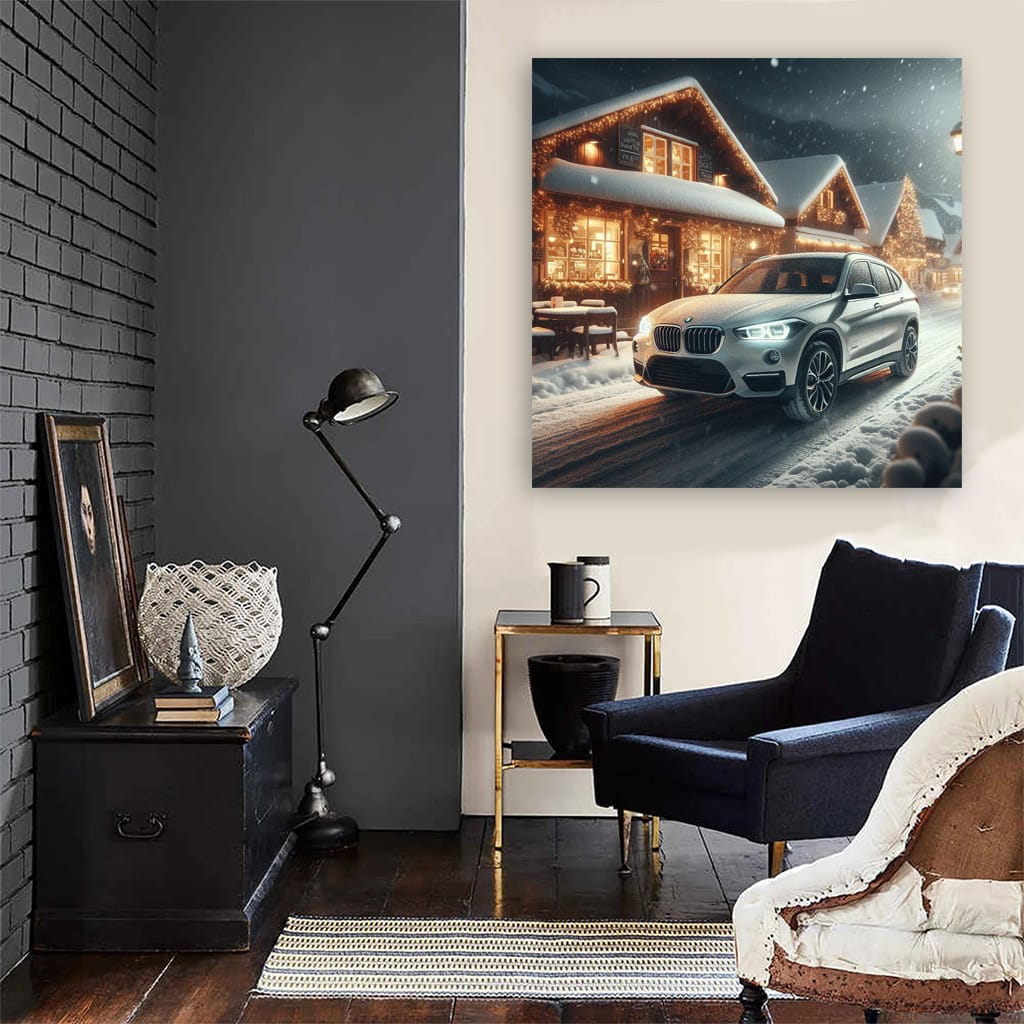 BMW X in Winter Wonderland - Power Meets Elegance