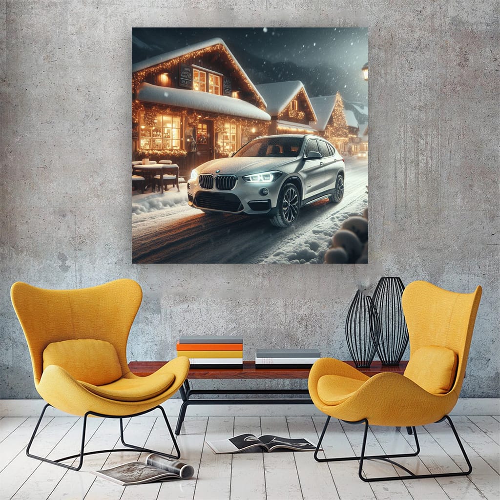BMW X in Winter Wonderland - Power Meets Elegance