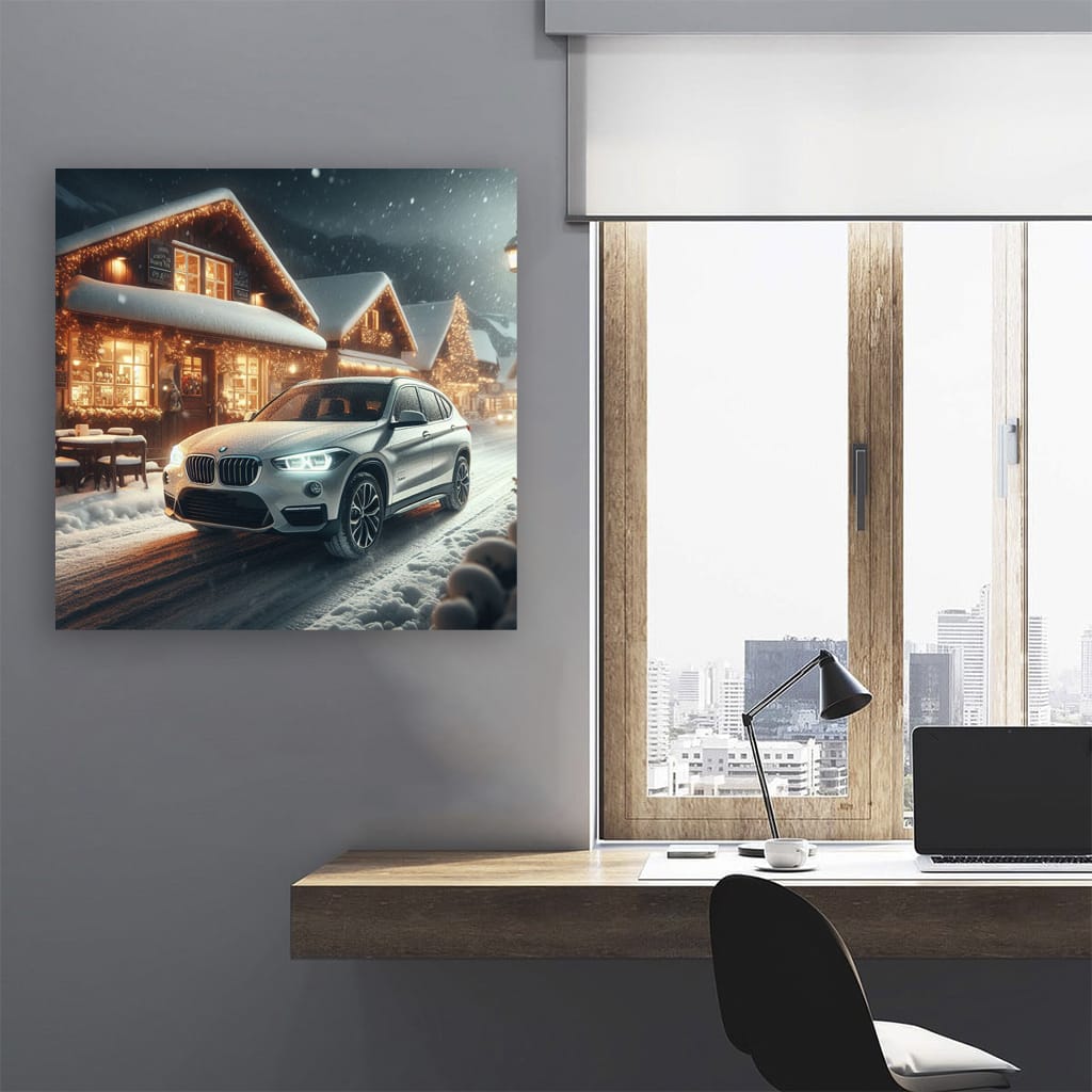 BMW X in Winter Wonderland - Power Meets Elegance