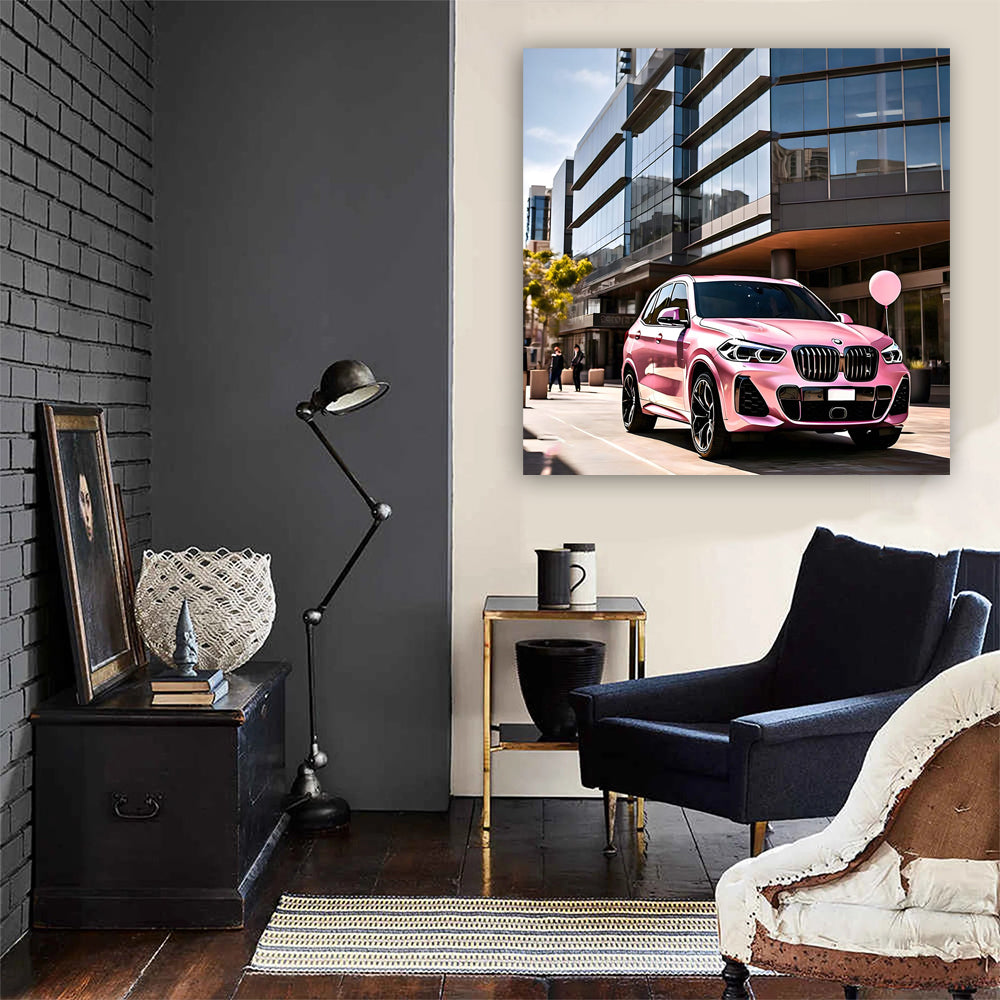 Pink BMW X5 in San Diego, CA - Bold and Stylish Ride