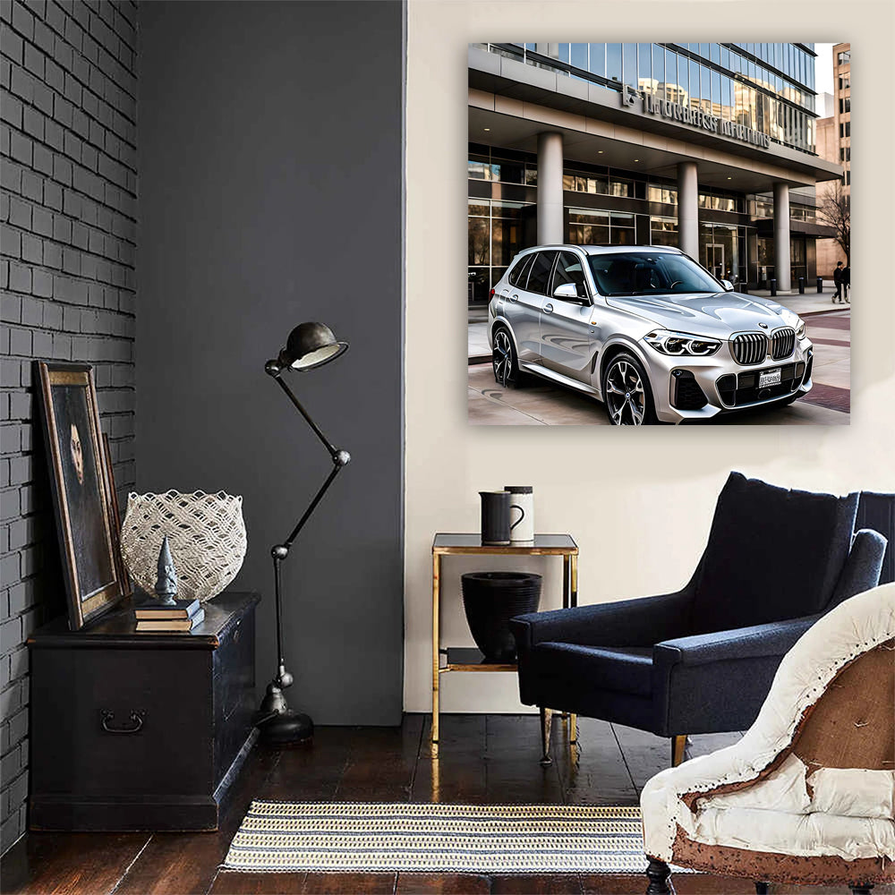 Silver BMW X5 in Fort Worth, TX - Elegant and Powerful SUV