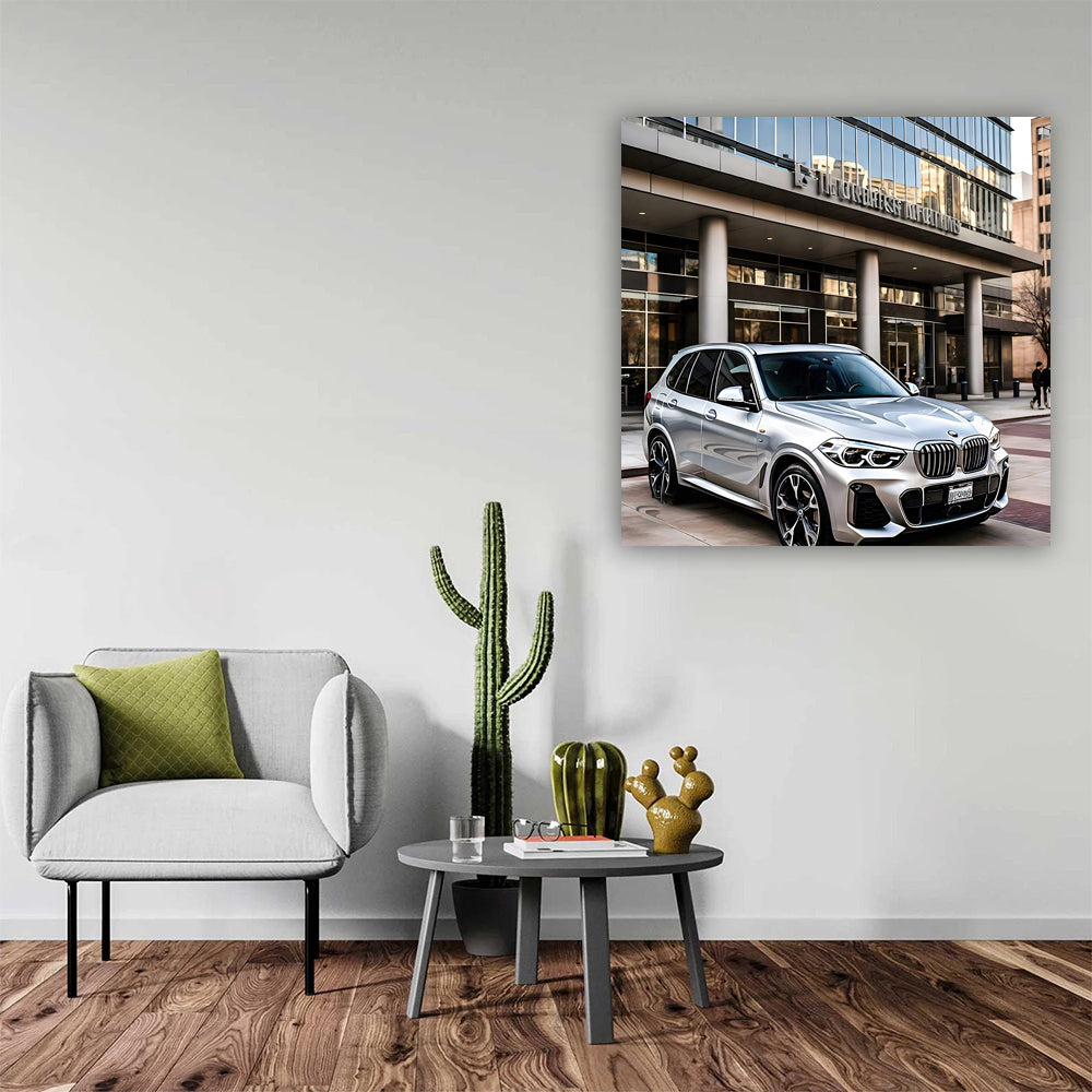 Silver BMW X5 in Fort Worth, TX - Elegant and Powerful SUV