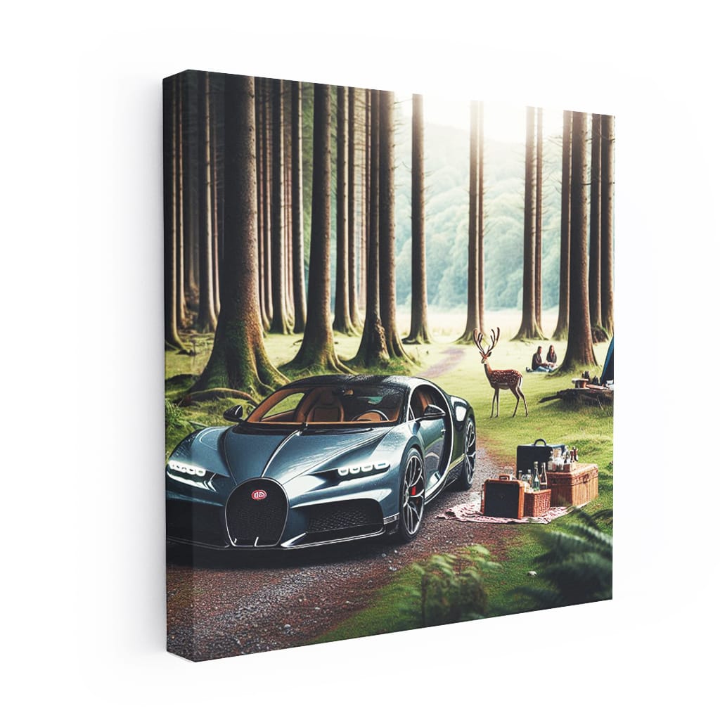 Bugatti Divo in National Park - Masterpiece of Speed