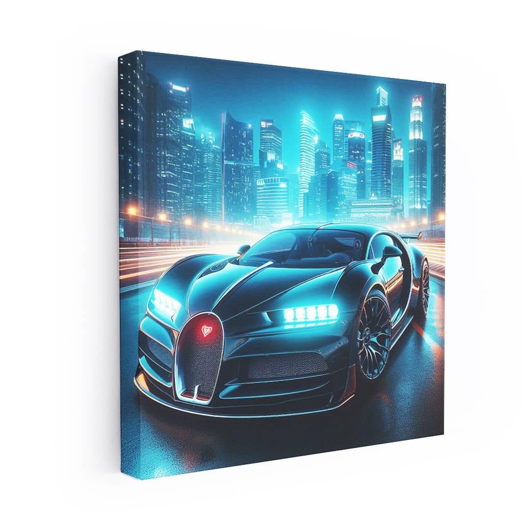 Bugatti La Voiture Noire Neon - Ultimate Luxury Supercar