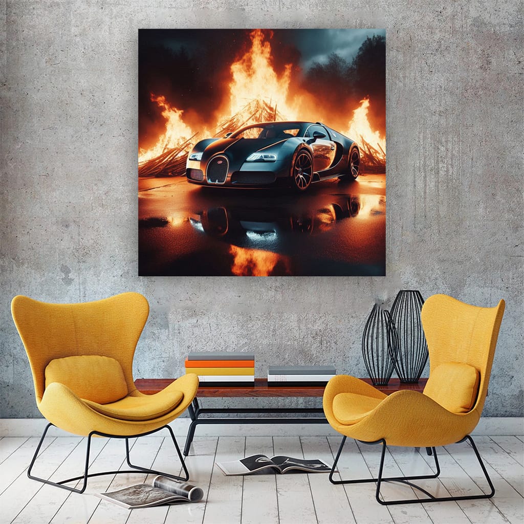 Bugatti Veyron Blaze - Power and Elegance in Motion