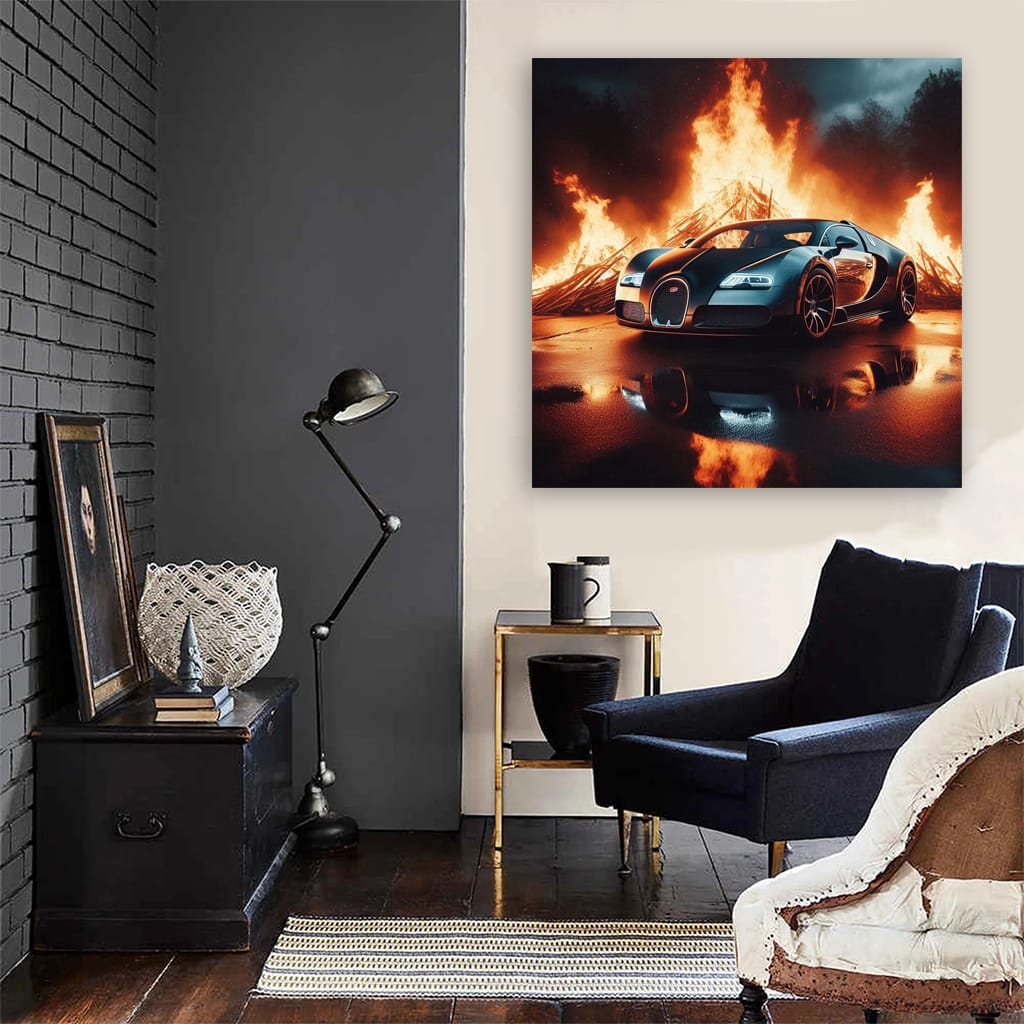 Bugatti Veyron Blaze - Power and Elegance in Motion