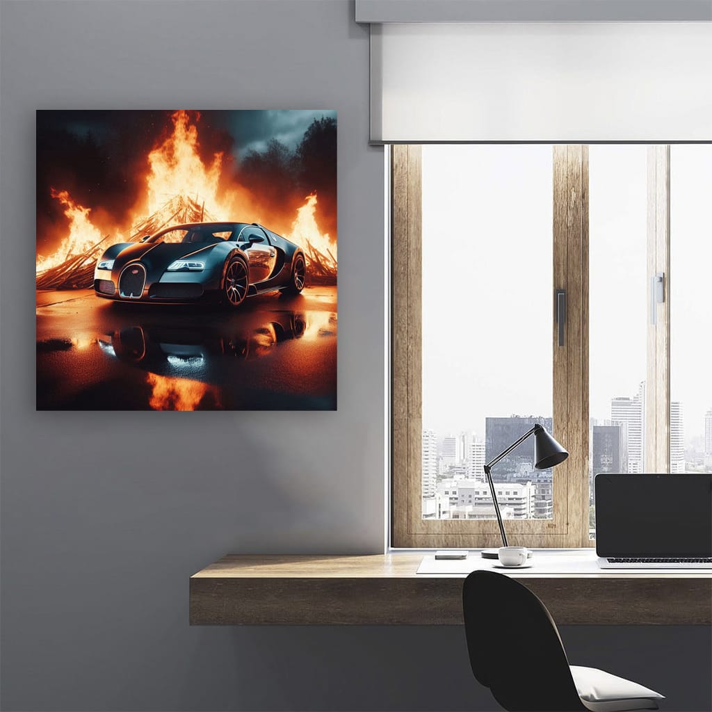 Bugatti Veyron Blaze - Power and Elegance in Motion