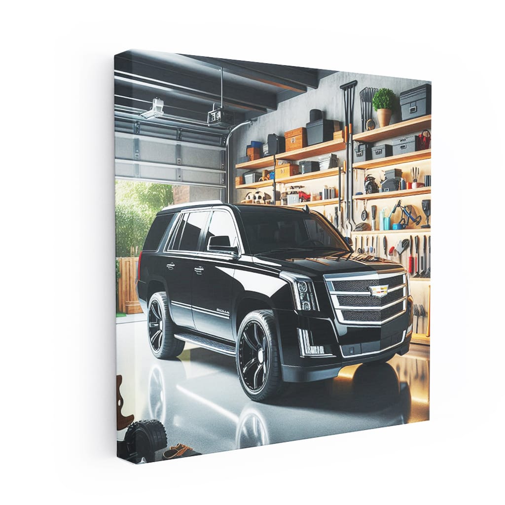 Cadillac Escalade in Garage: Luxury and Power in One
