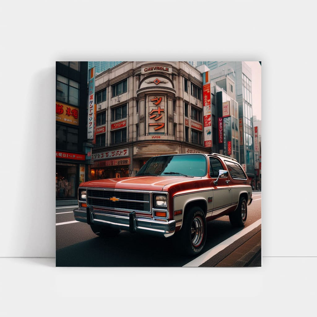 Chevrolet Blazer in Tokyo - Sleek and Adventurous Ride