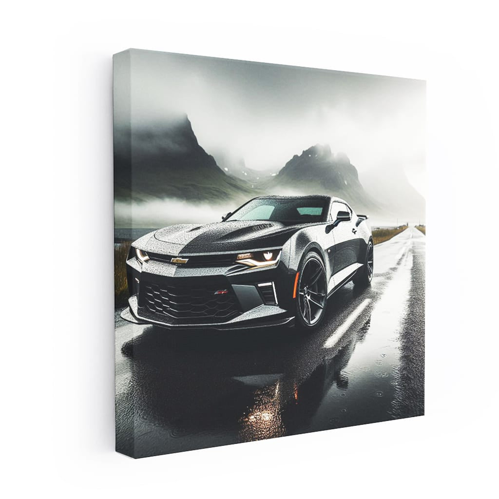 Chevrolet Camaro in Overcast Weather - Bold Icon