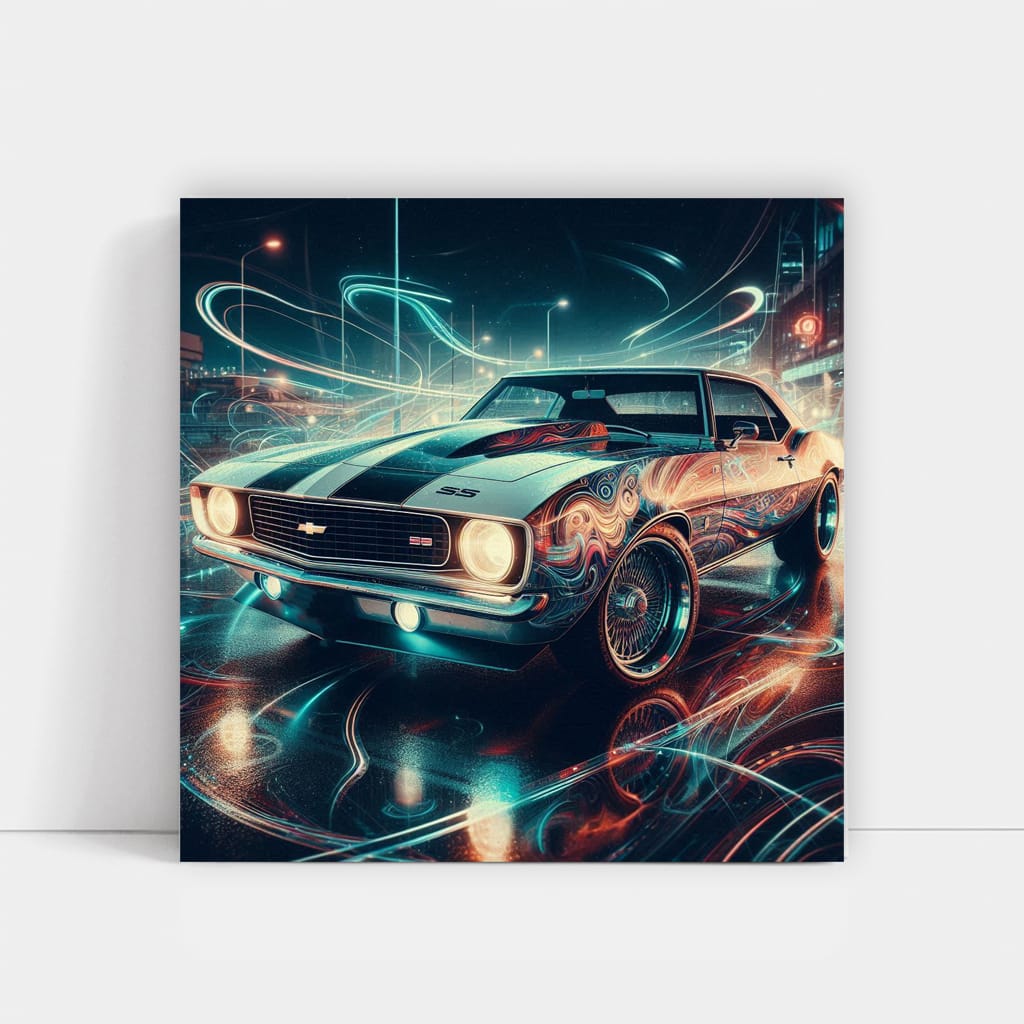 Chevrolet Camaro SS Night Shot - Power Meets Elegance