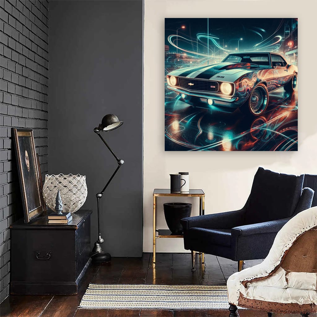 Chevrolet Camaro SS Night Shot - Power Meets Elegance