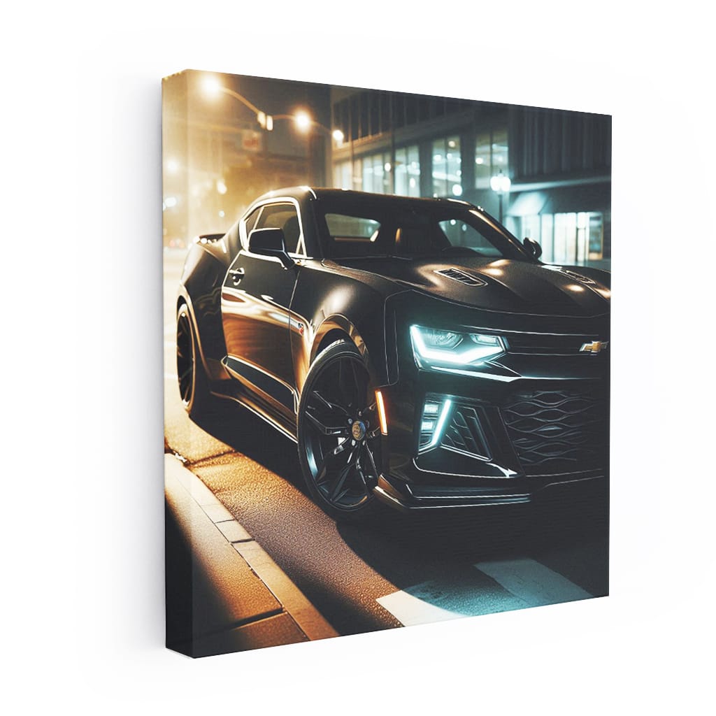 Chevrolet Camaro ZL1 Night - Power Unleashed in Dark