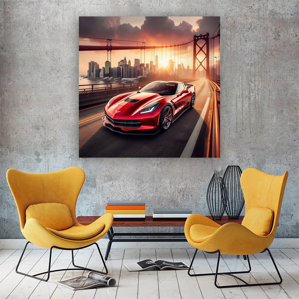 Chevrolet Corvette Bridge - Iconic American Muscle