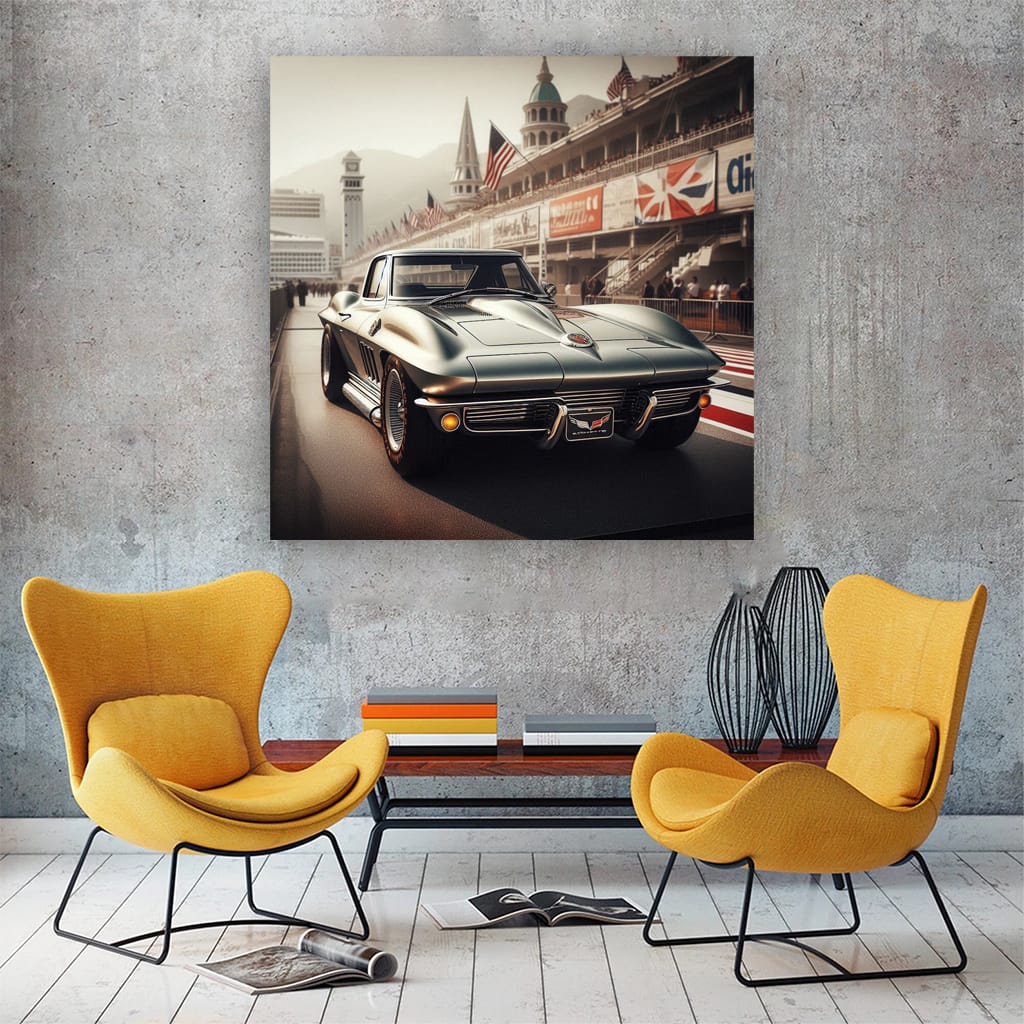 Chevrolet C8 Corvette Hood File - Sleek Performance Design