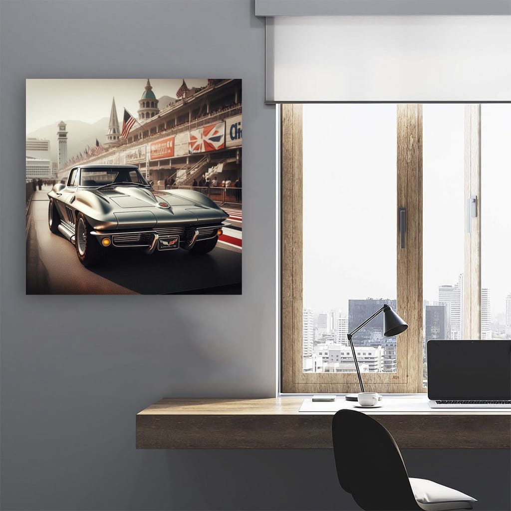 Chevrolet C8 Corvette Hood File - Sleek Performance Design