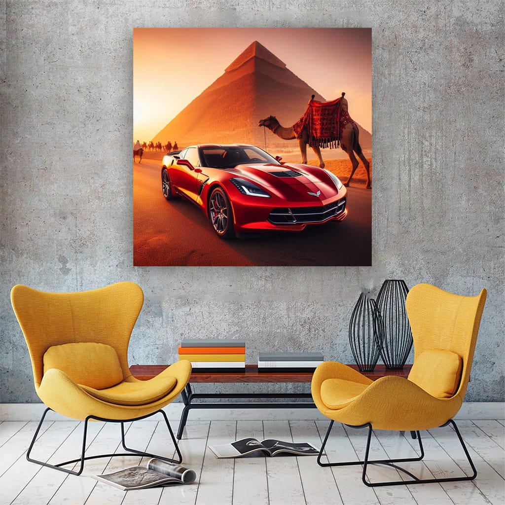 Chevrolet Corvette Stingray in Egypt - Iconic American Muscle