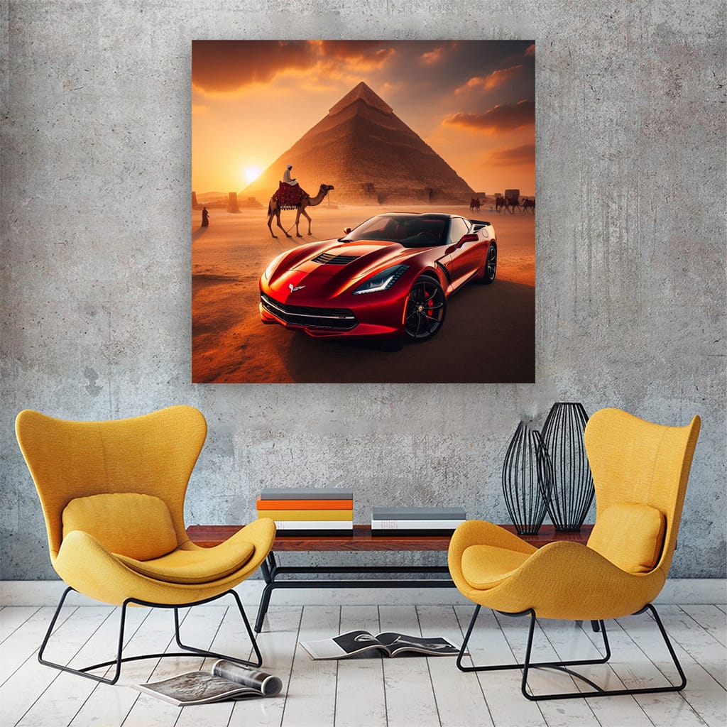 Chevrolet Corvette Stingray Egypt - Sleek and Powerful