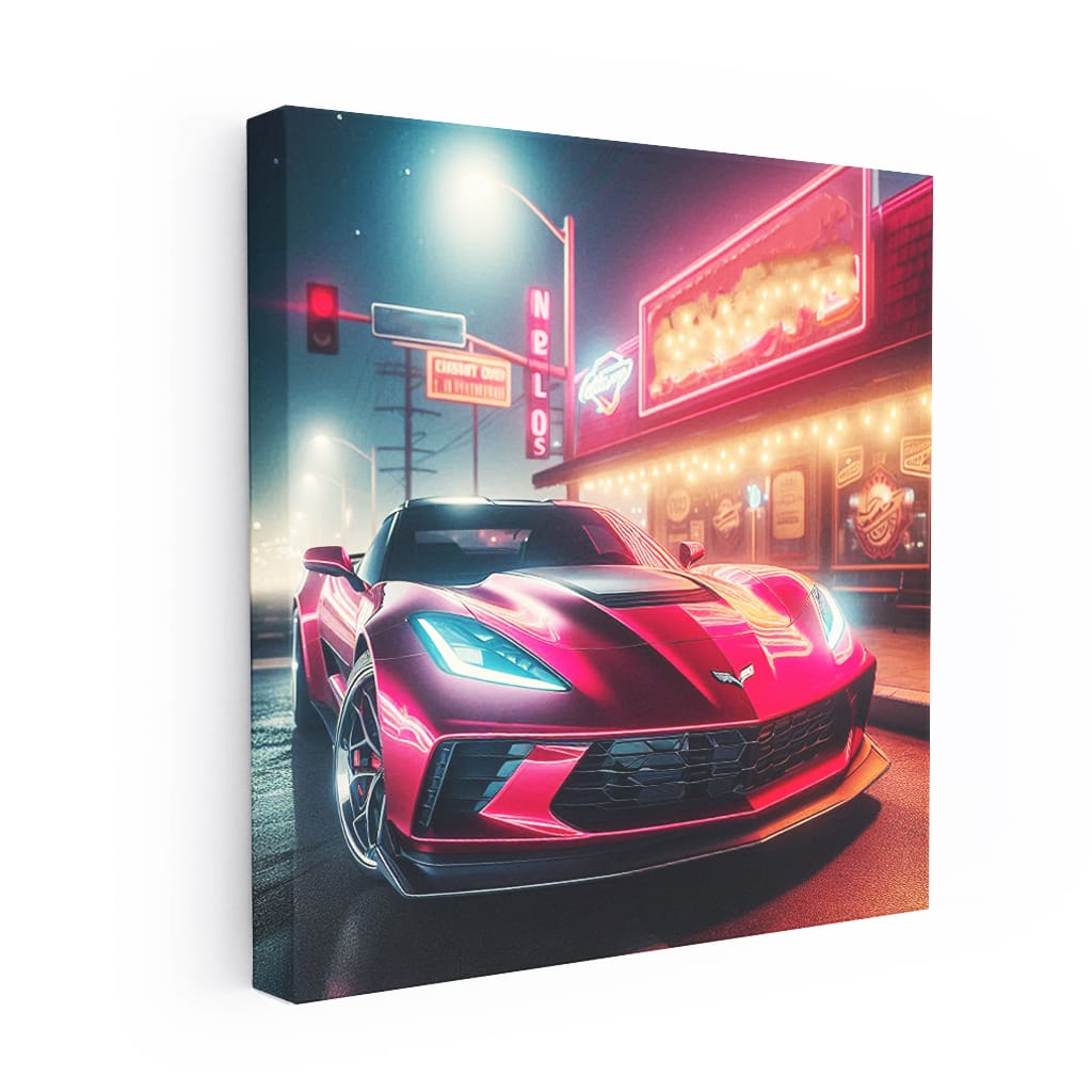 Chevrolet Corvette Stingray Night - Sleek and Powerful
