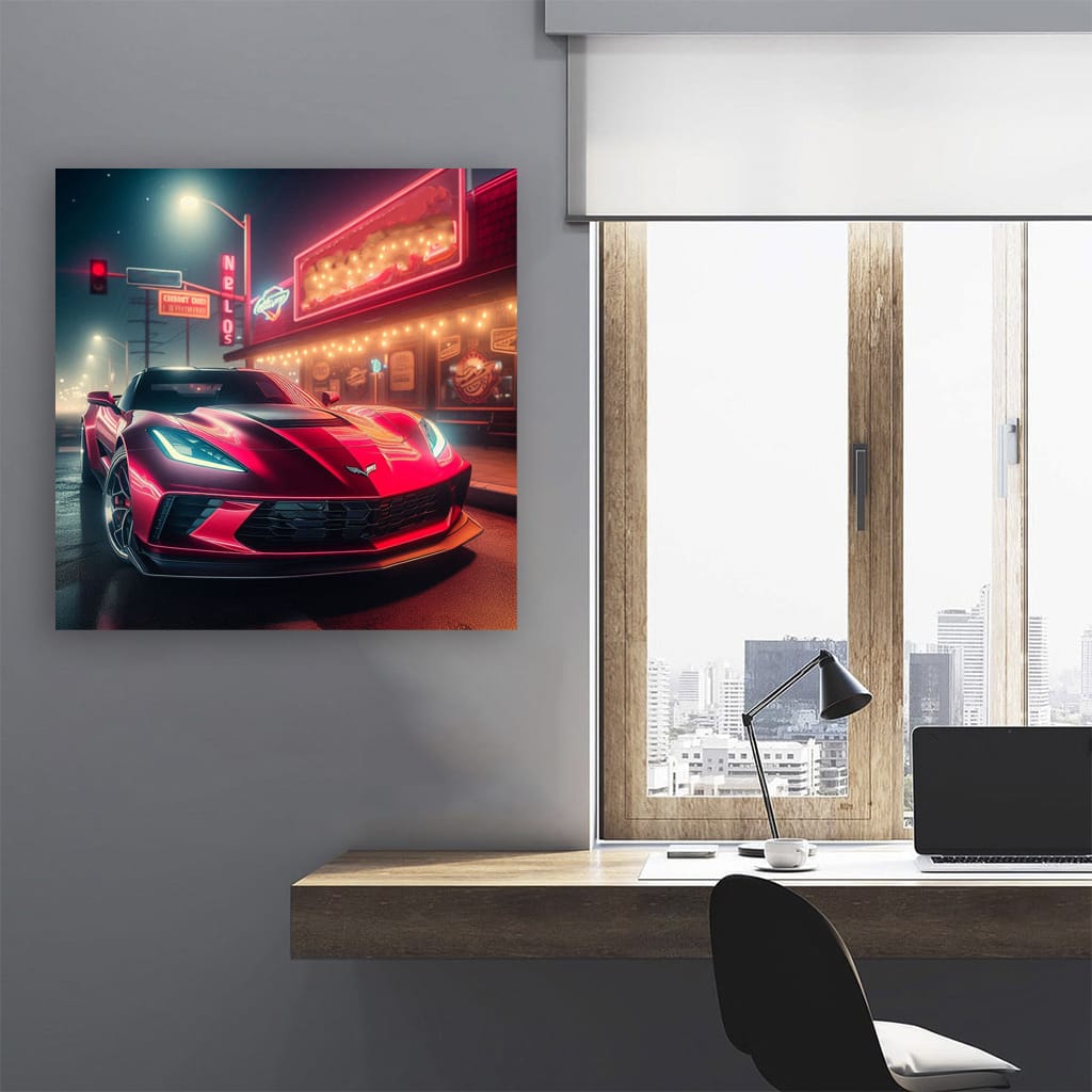 Chevrolet Corvette Stingray Night - Sleek and Powerful