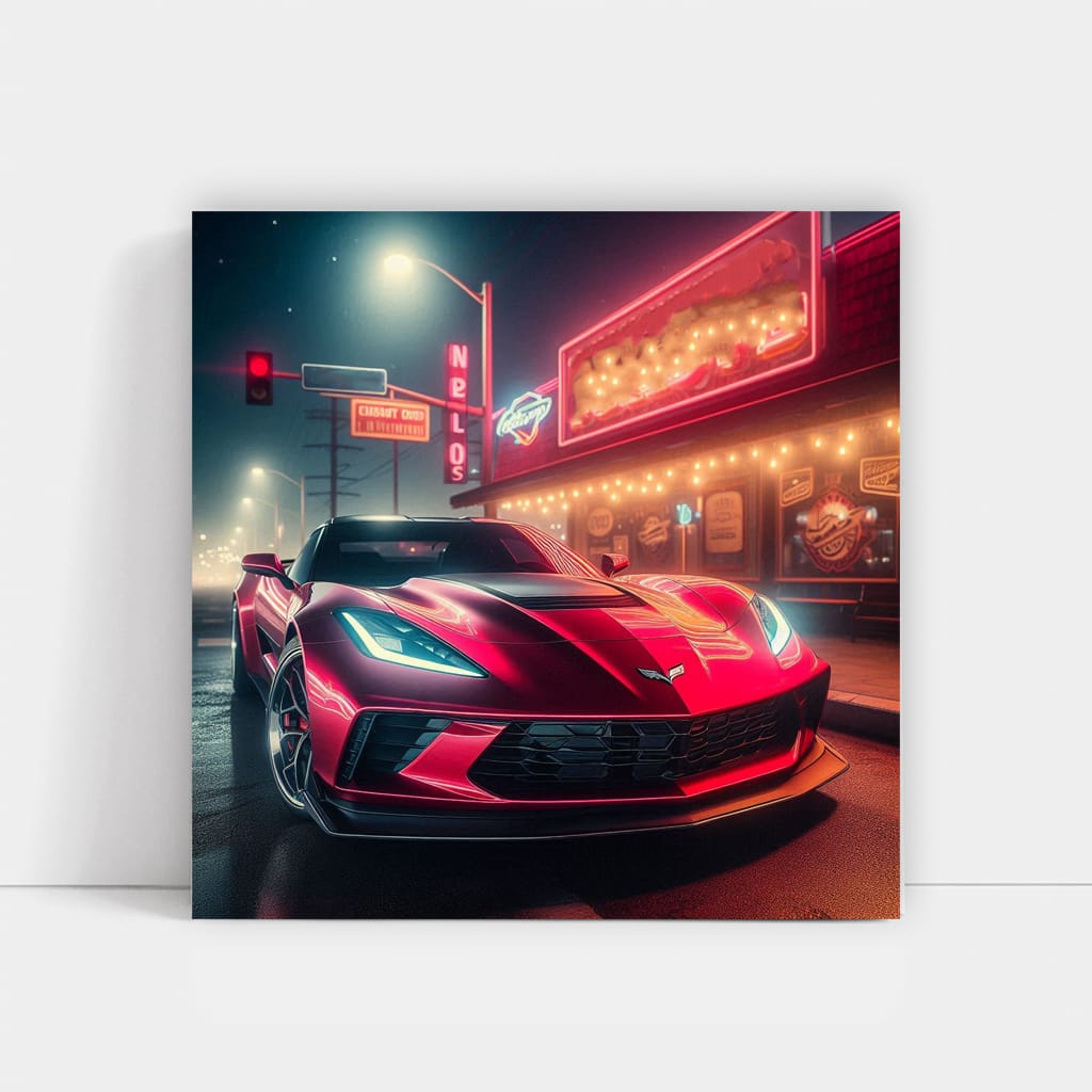 Chevrolet Corvette Stingray Night - Sleek and Powerful