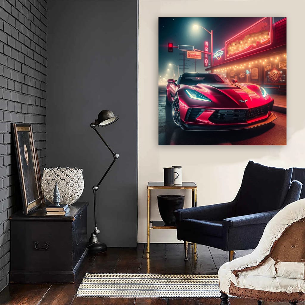 Chevrolet Corvette Stingray Night - Sleek and Powerful