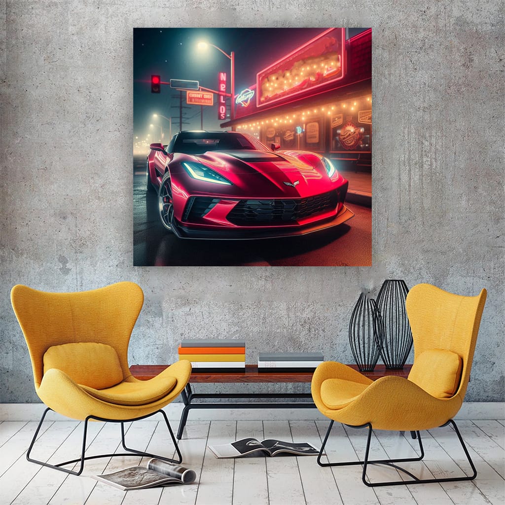 Chevrolet Corvette Stingray Night - Sleek and Powerful