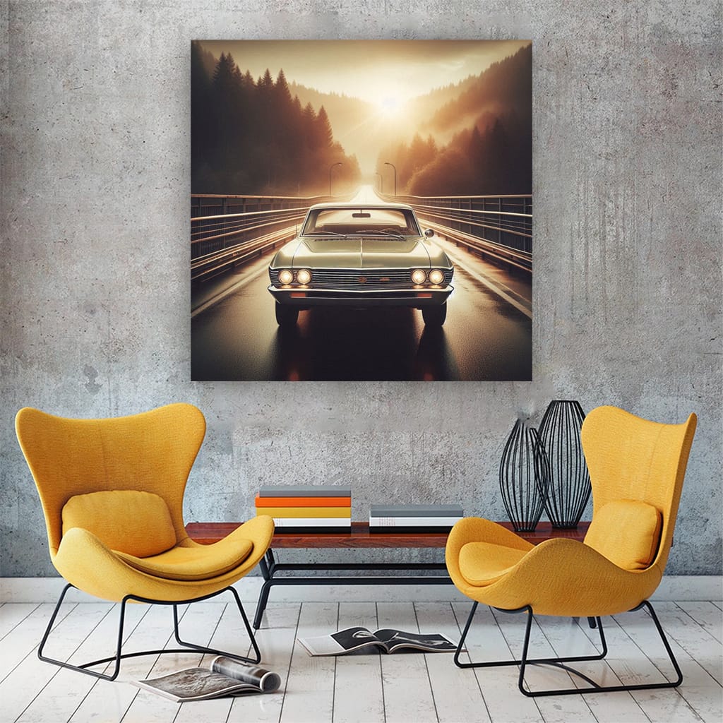 Chevrolet Malibu on Bridge - Stylish and Reliable Sedan