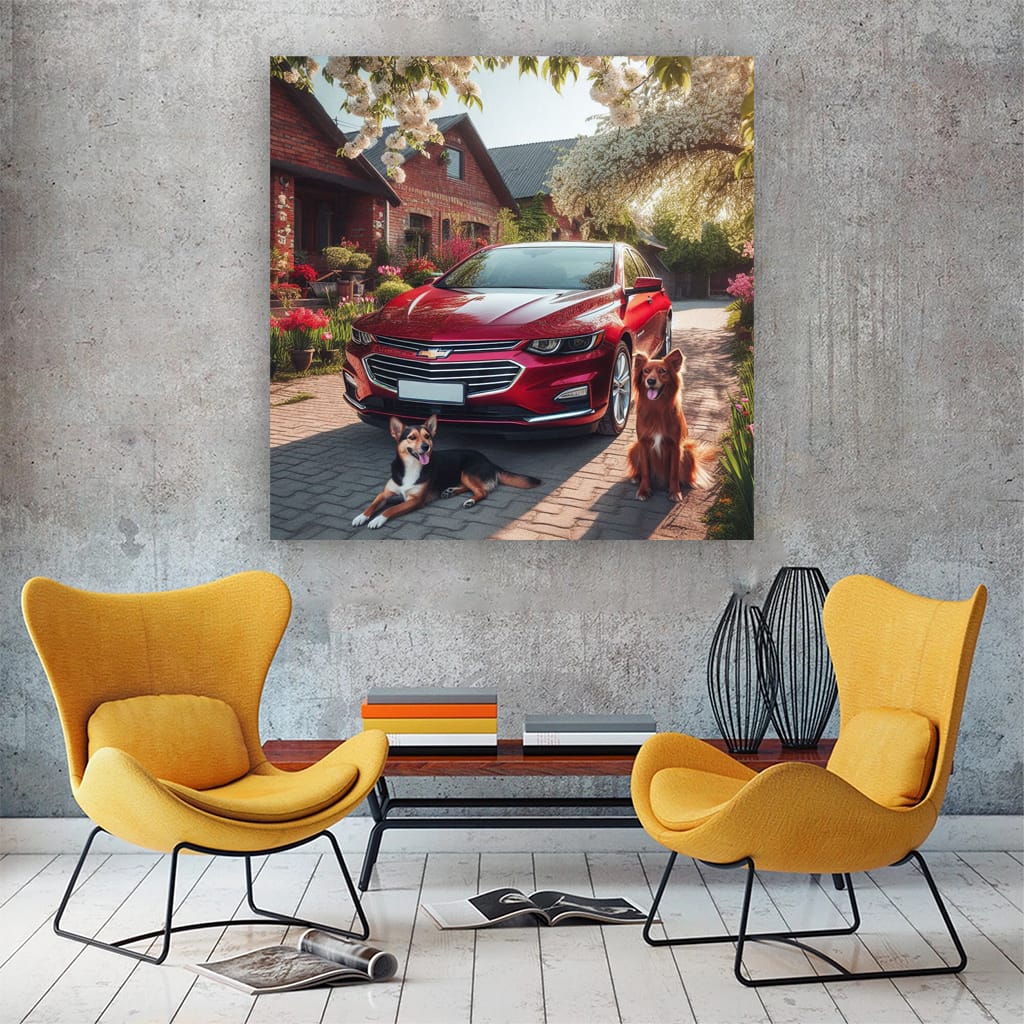 Chevrolet Malibu in Bright Sun - Stylish and Reliable Ride