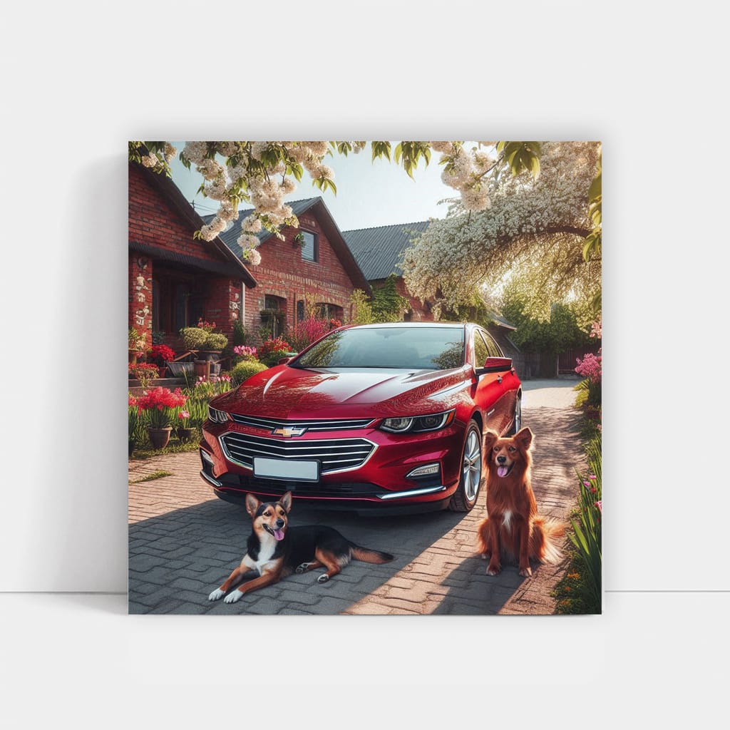 Chevrolet Malibu in Bright Sun - Stylish and Reliable Ride