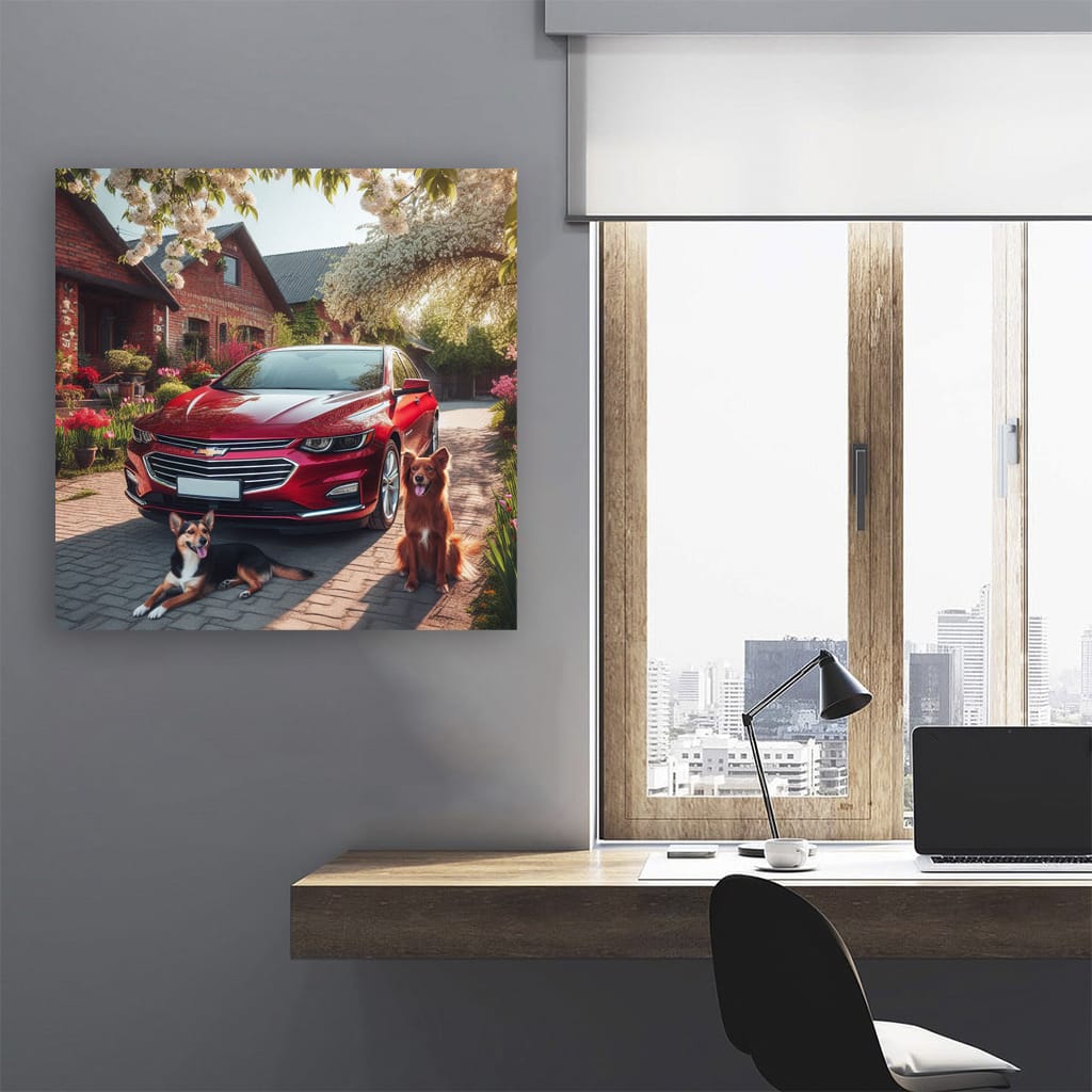 Chevrolet Malibu in Bright Sun - Stylish and Reliable Ride