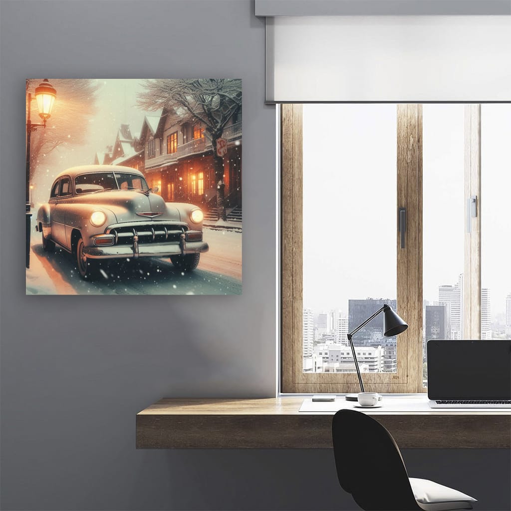 Vintage Chevrolet Snowfall - Classic Elegance