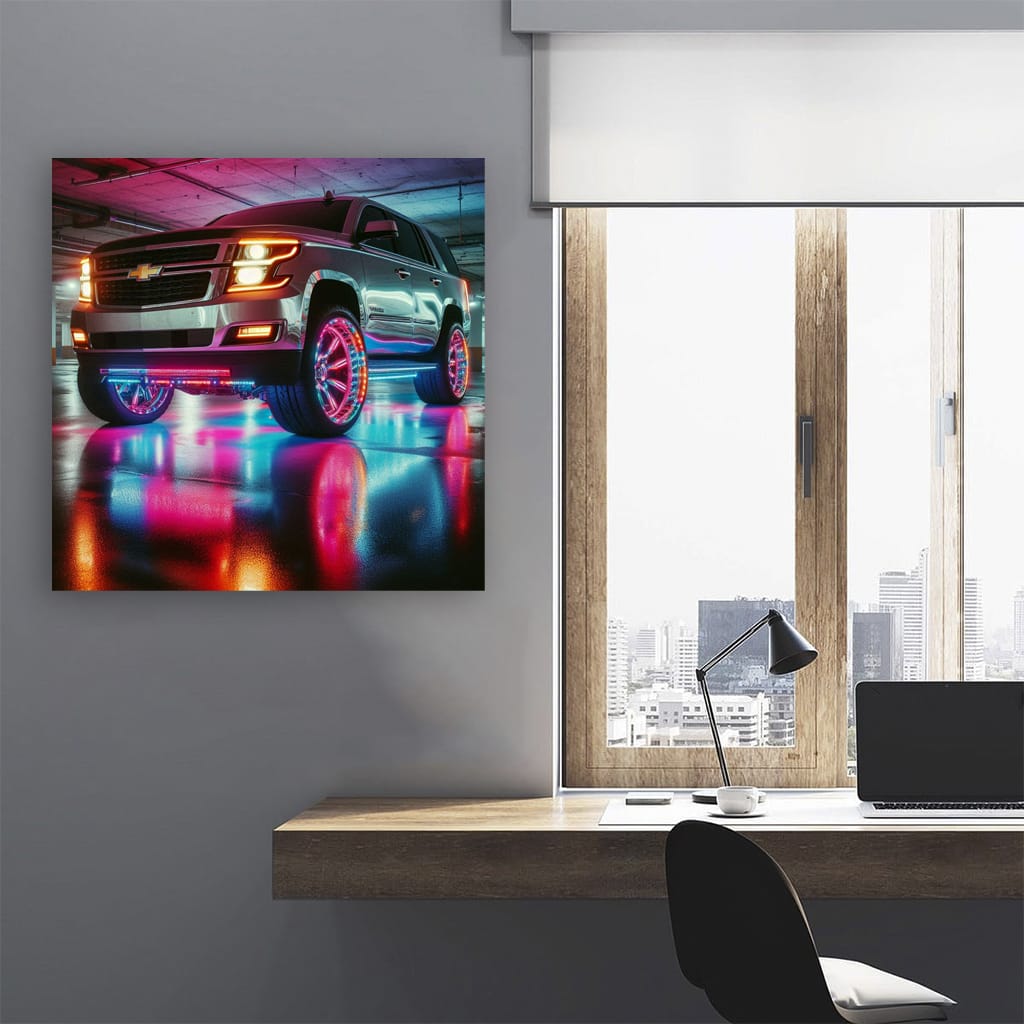 Chevrolet Tahoe Neon - Bold and Bright Adventure SUV