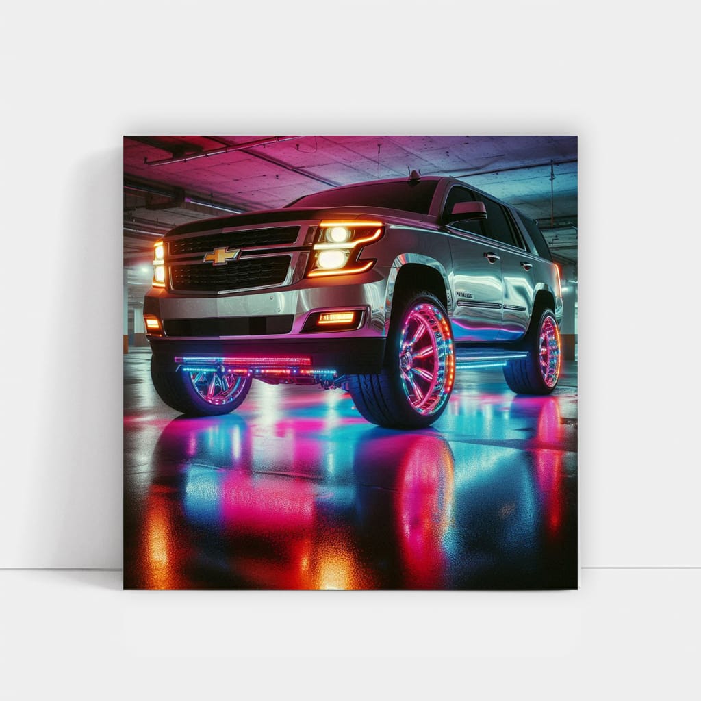 Chevrolet Tahoe Neon - Bold and Bright Adventure SUV