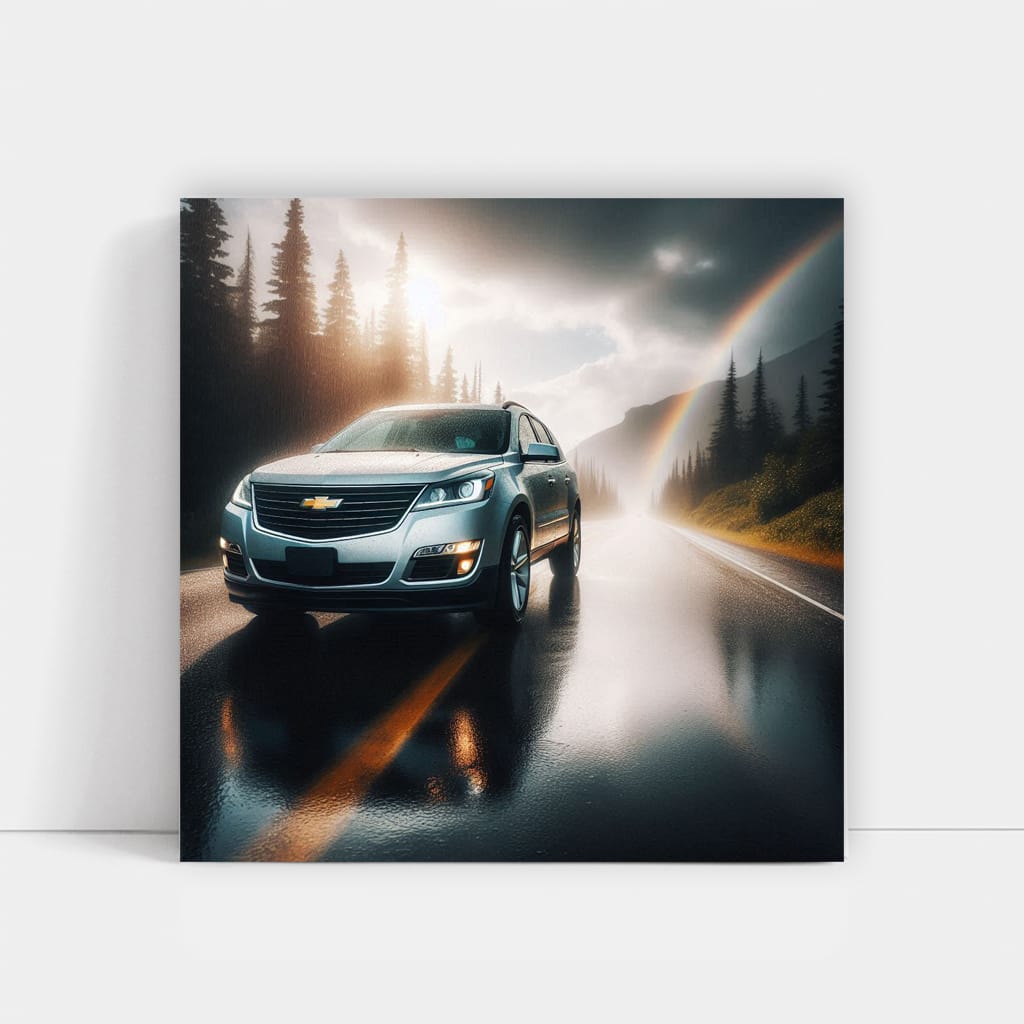Chevrolet Traverse in Cloudy Weather - Reliable and Bold