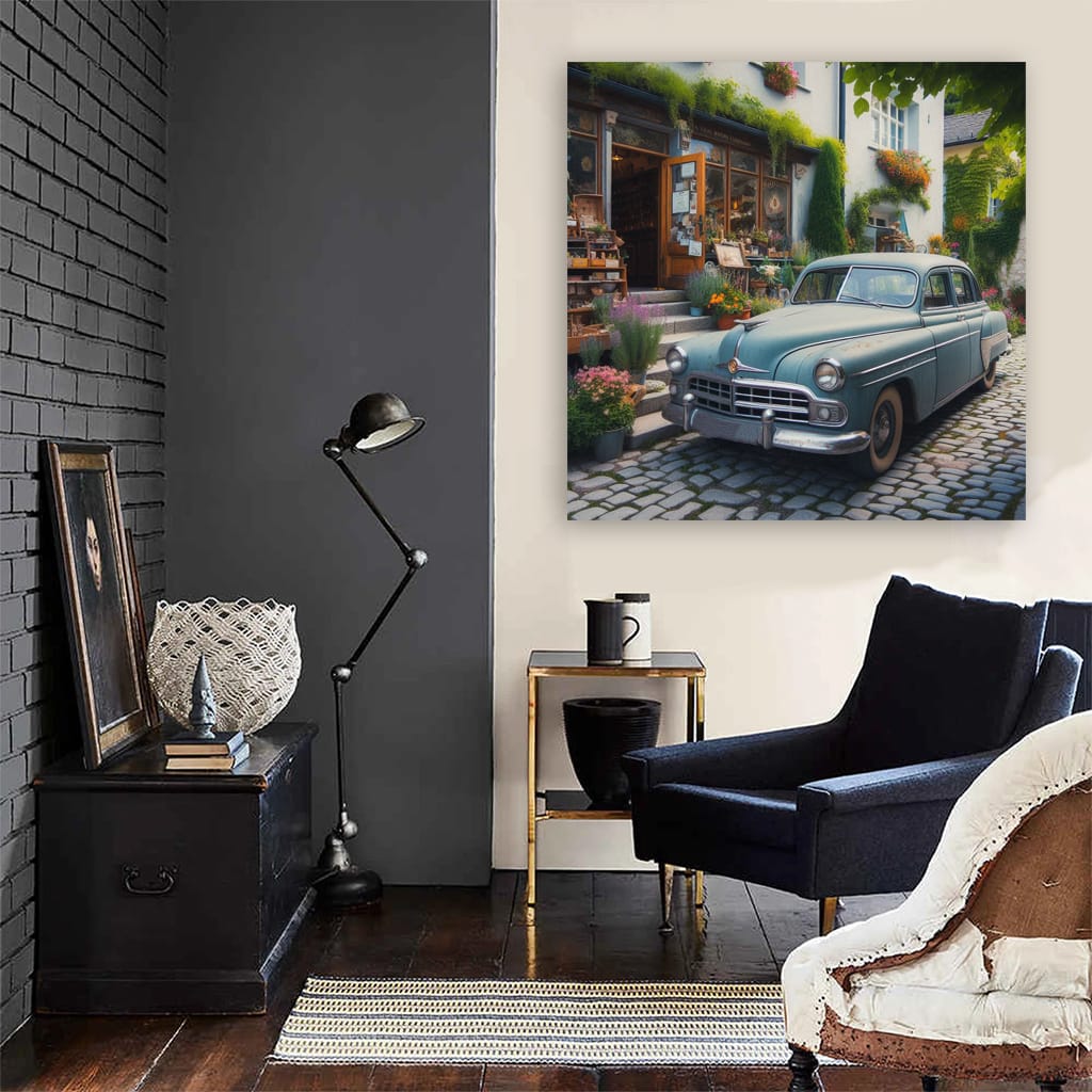 Chrysler Vintage Paint - Retro Elegance in Motion