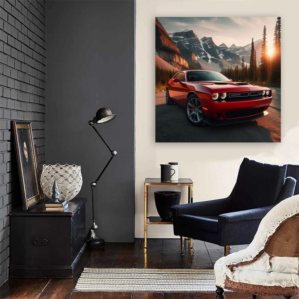 Dodge Challenger Conquers Mountain - Power and Performance