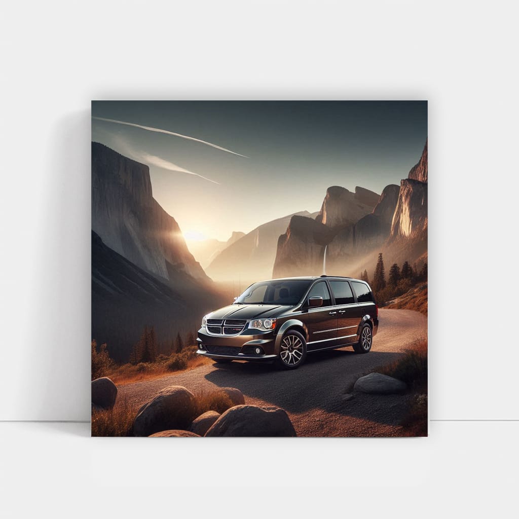 Dodge Grand Caravan on Mountain Adventure - Versatile Ride
