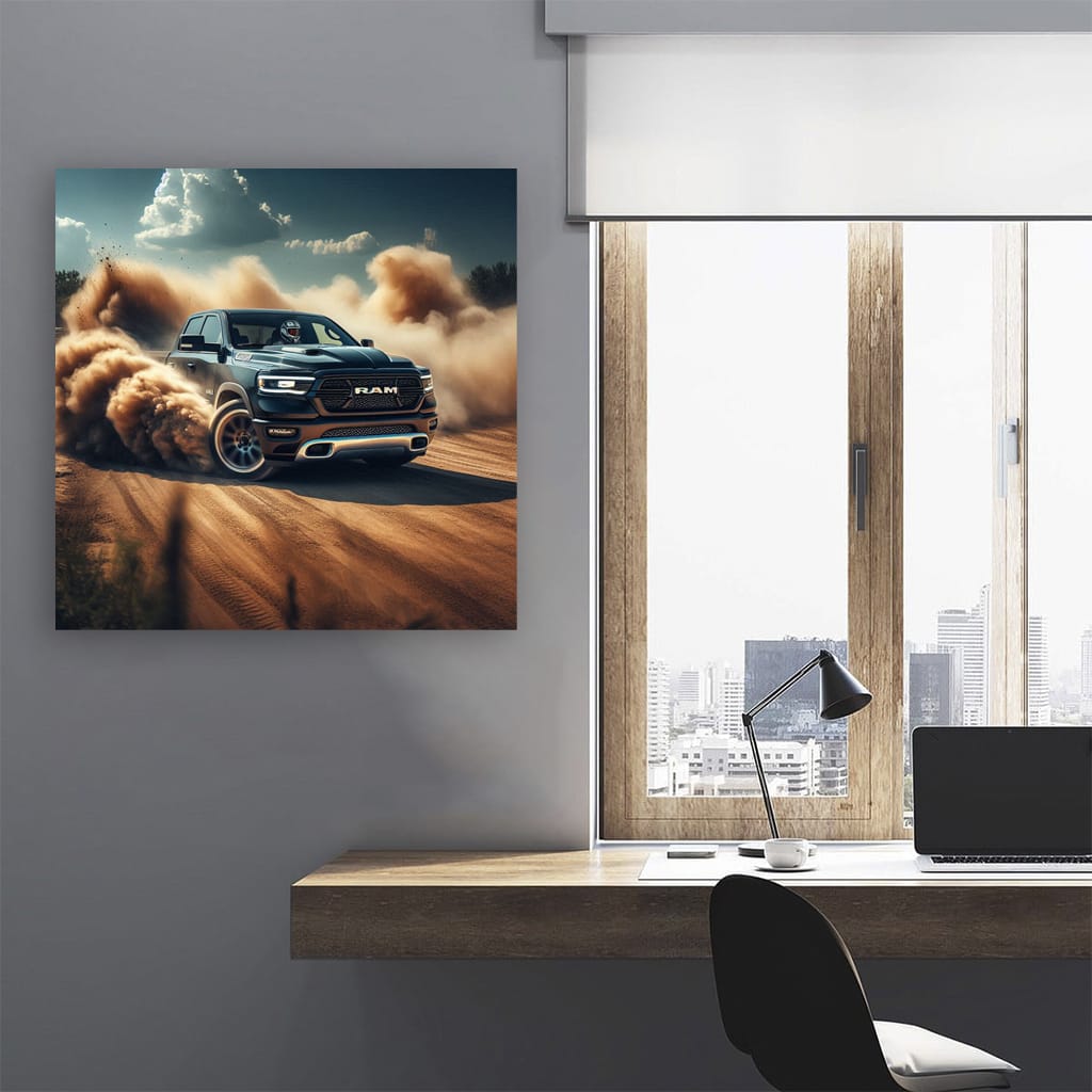 Dodge Ram Drift - Power and Precision in Motion