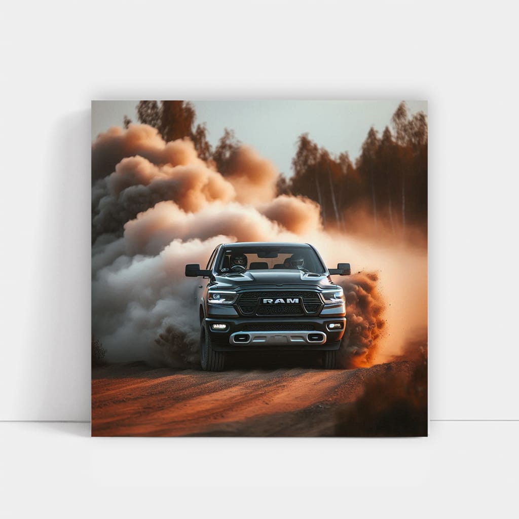 Dodge Ram Drifting - Power and Precision in Motion