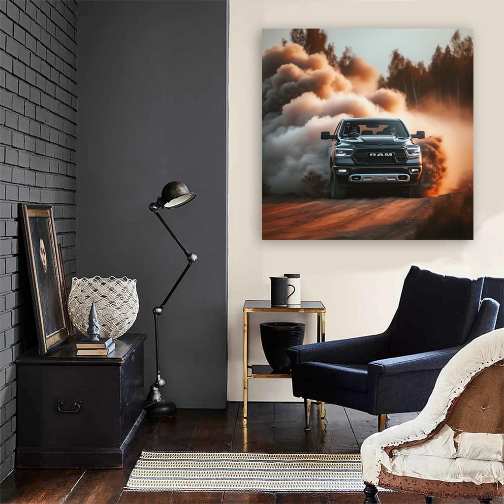 Dodge Ram Drifting - Power and Precision in Motion