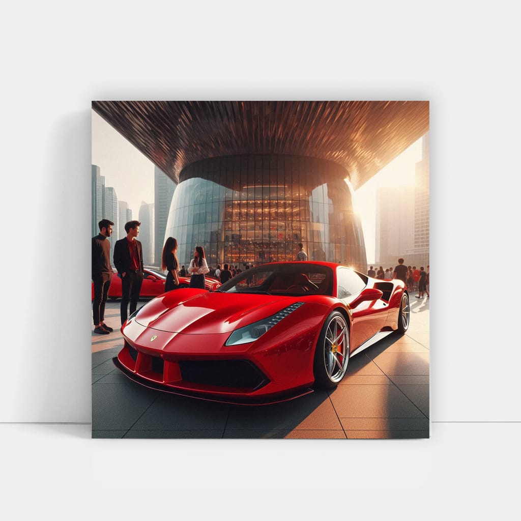 Ferrari 488 GTB Building - Iconic Speed and Power