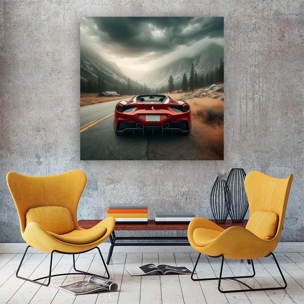 Ferrari 488 Spider in National Park - Speed Meets Elegance
