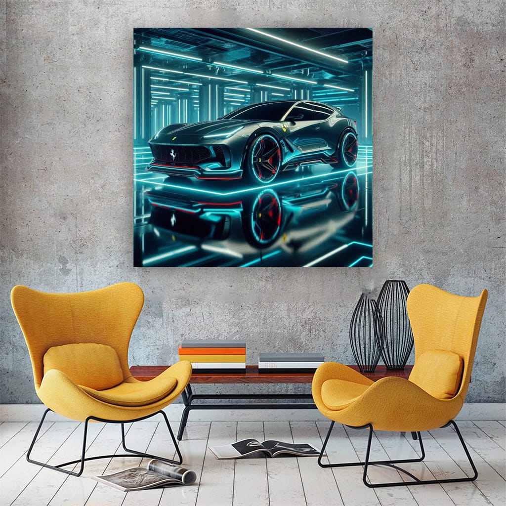 Ferrari Purosangue Neon - Unleash Speed Legend