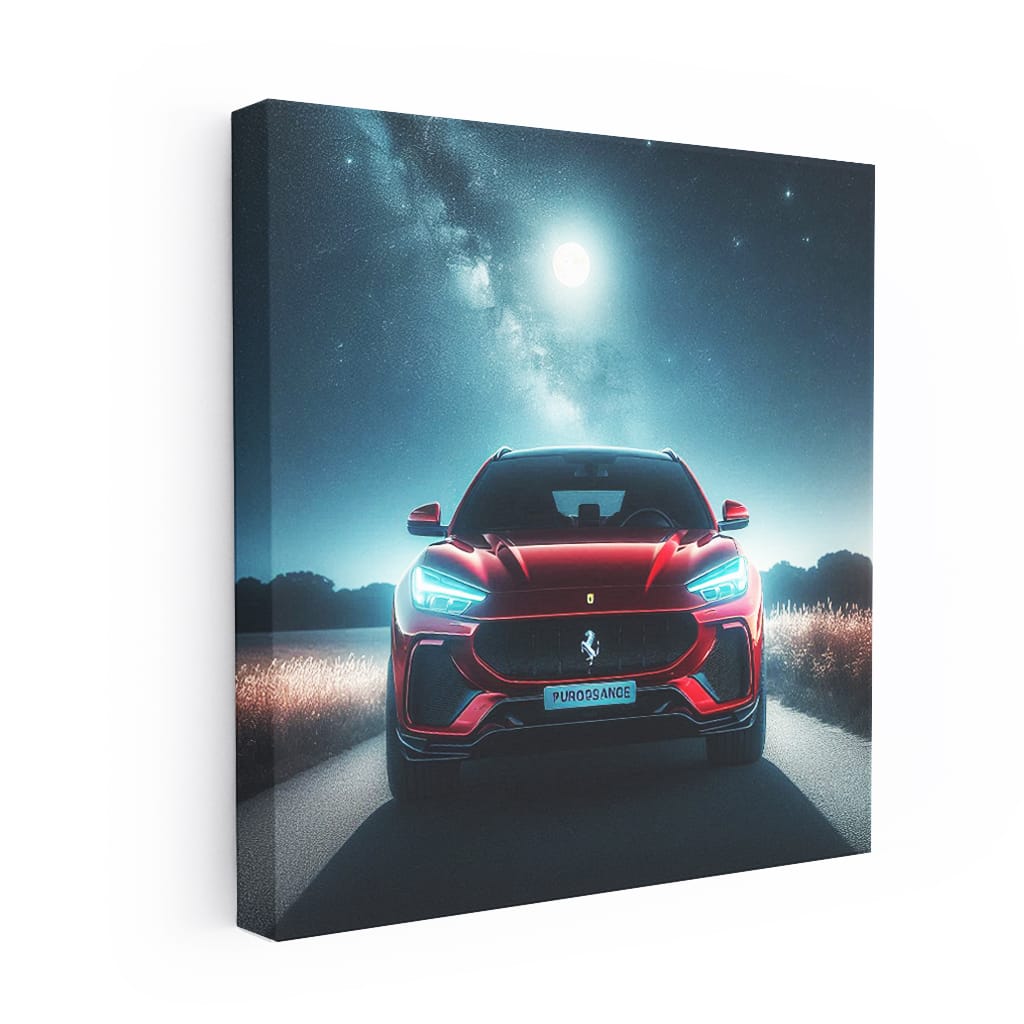 Ferrari Purosangue Night Drive - Elegance Meets Power